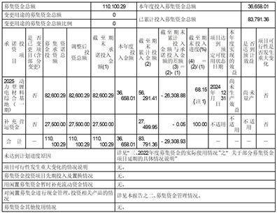 宁波容百新能源科技股份有限公司2022年度报告摘要