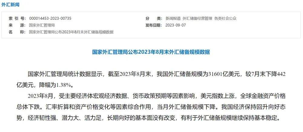 连续10个月增持<strong></p>
<p>黄金储备</strong>，黄金储备再上升！外汇局公布8月最新数据，来看解读…