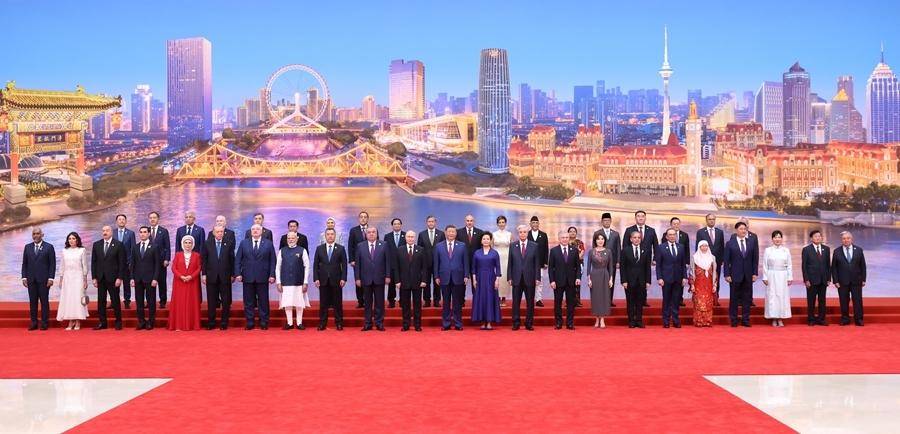 “豪华阵容”抵达津门<strong></p>
<p>比特币价钱</strong>，两场会议今天举行，世界聚焦上合天津峰会