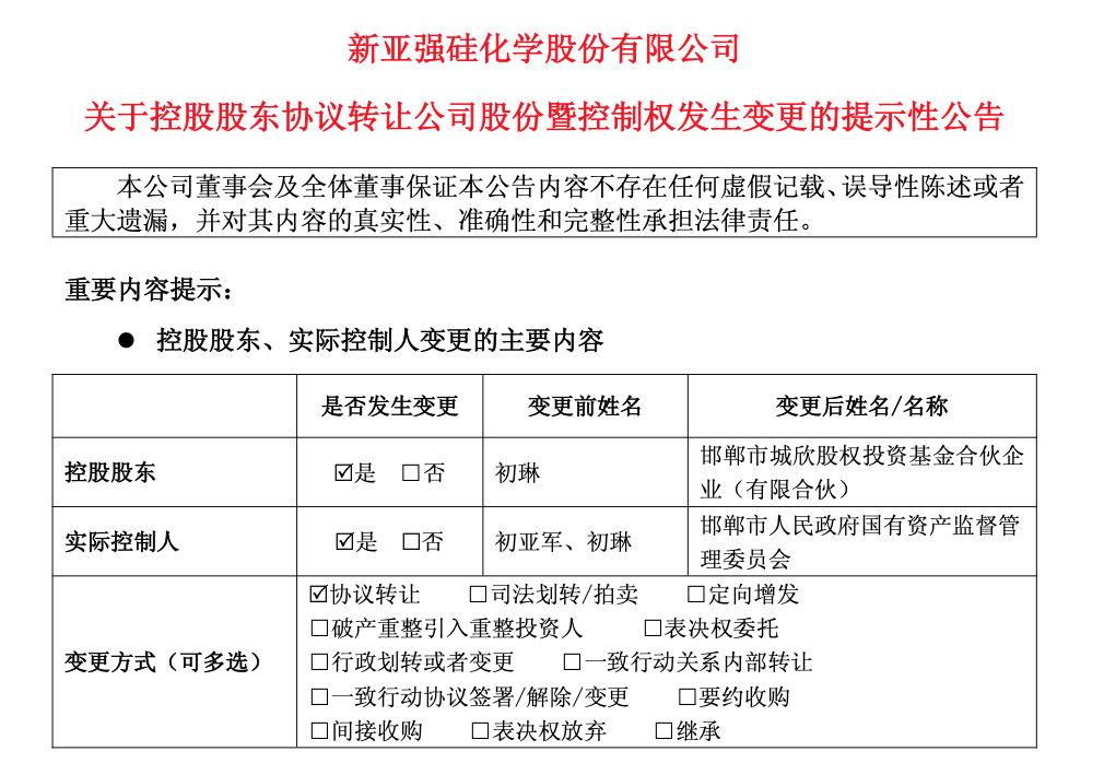 邯郸国资拟出资19.6亿元<strong></p>
<p>bvv虚拟币</strong>,溢价15%拿下新亚强控股权