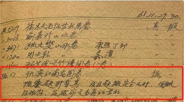 南京博物院展示证据：明代仇英《江南春》确为受赠画作<strong></p>
<p>外围虚拟币</strong>，被2次鉴伪后有“顾客”以6800元购买